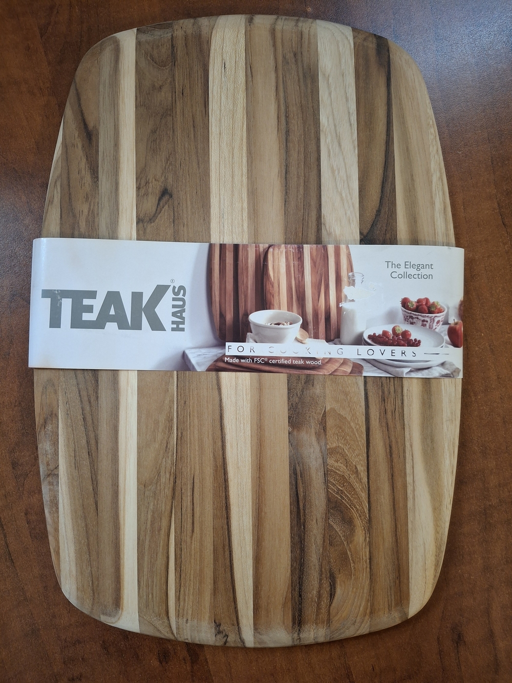 Teak Haus Rectangle Cutting Board 203 - 14x9.5x0.55 In.